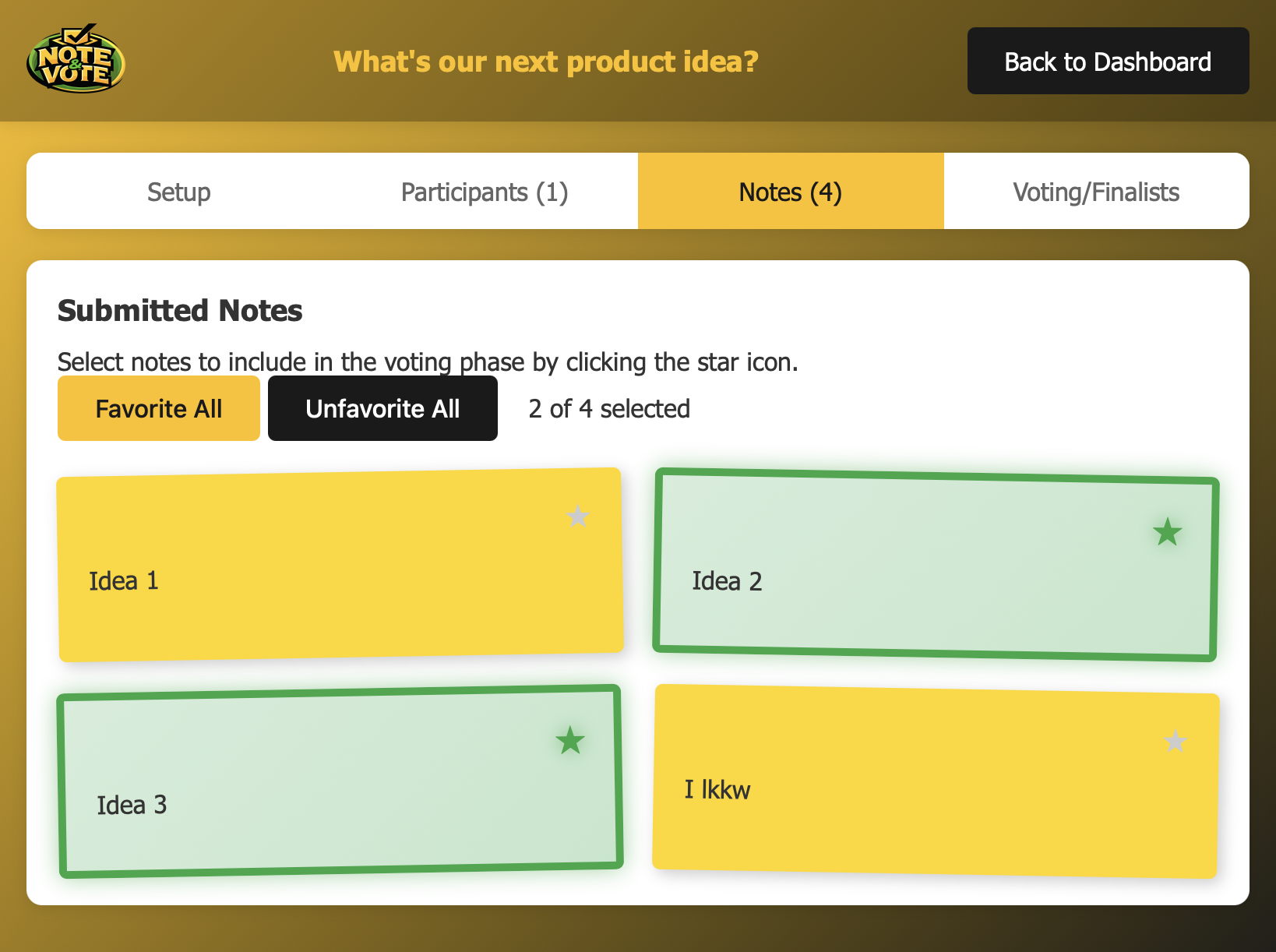 Notes Collection Screenshot